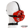 LATETOBED Muselière avec Bâillon-Boule Muzzgag Rouge